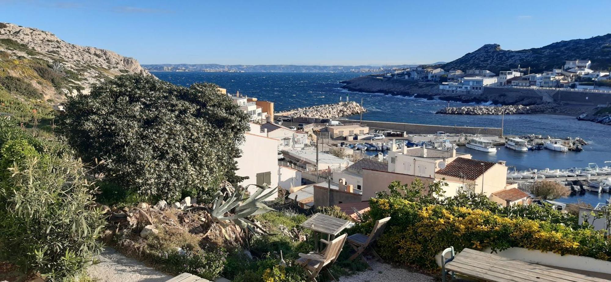 Cabanon Vue Mer Et Calanques Les Goudes Μασσαλία Εξωτερικό φωτογραφία